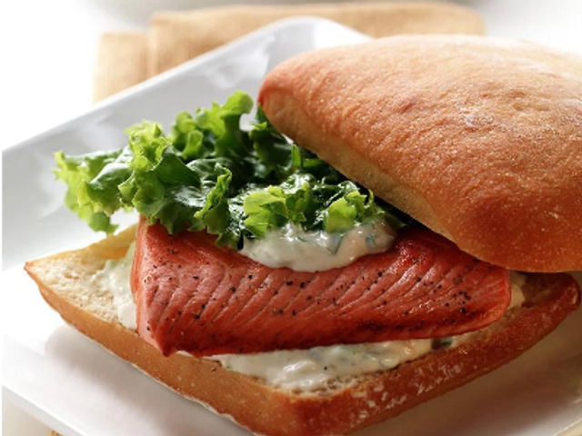 Smoked Salmon Sandwich