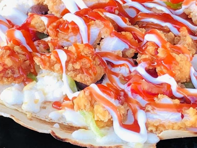 Chicken Nuggets Crepe