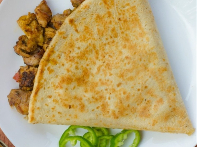 Chicken Shawerma Extra Crepe
