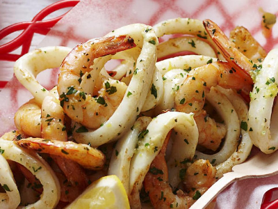 Alexandrian Grilled Squid