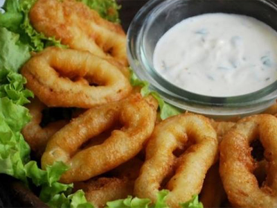 Stuffed Calamari With Seafood