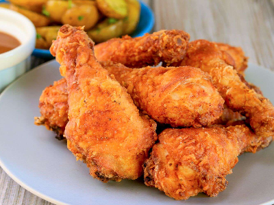 BBQ Drumsticks Meal - 3 Pieces