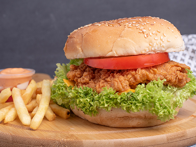 Chicken Crispy Fire Sandwich