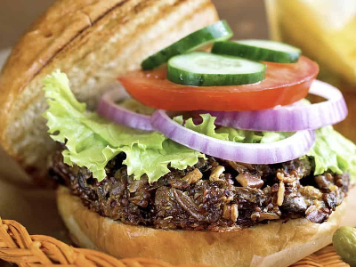 BBQ Beef Burger Sandwich