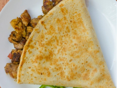 Chicken Shawerma Crepe