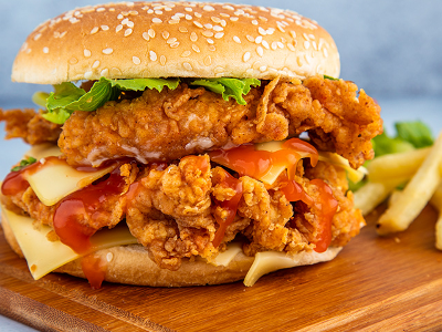 Mega Chicken Zinger Sandwich