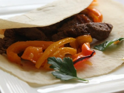 Meat Fajita Crepe