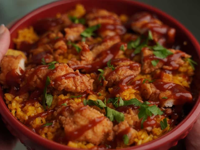 Crispy Chicken Rizo Meal