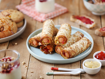 Oriental Sausage Crepe
