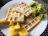 White Chocolate Waffle