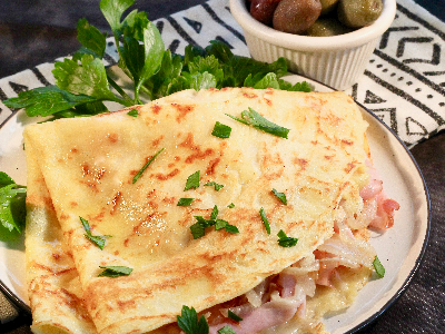 Mix Cheese Crepe