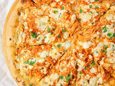 Shrimp Oriental Pizza