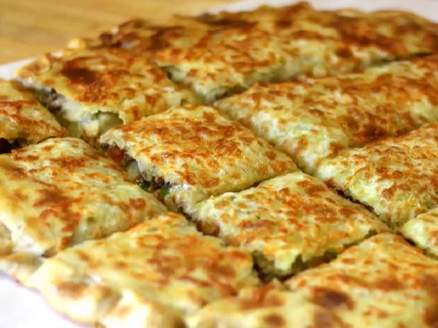 Shawarma Meat With Jalapeno Pie