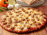 Oriental Sausage Pizza