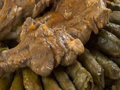 Vine Leaves With Meat casserole