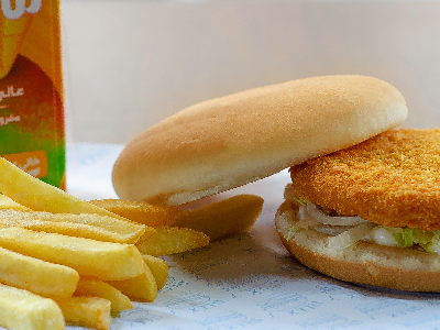 Chicken Burger meal
