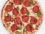 Salami Pizza
