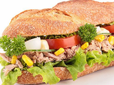 Eggs With Tuna Sandwich