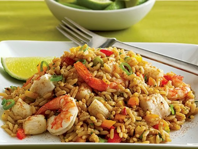 Rice With Seafood