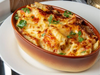 Oven Baked Pasta With Bechamel Sauce