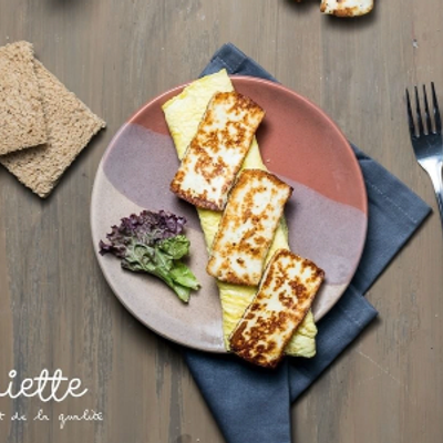 Omelette Halloumi