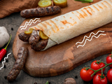Oriental Sausage Sandwich