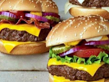 Plain Beef Burger Jumbo Sandwich