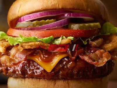 Cheesy Beef Burger Sandwich