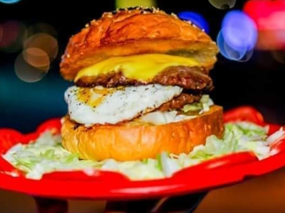 mix burger sandwich