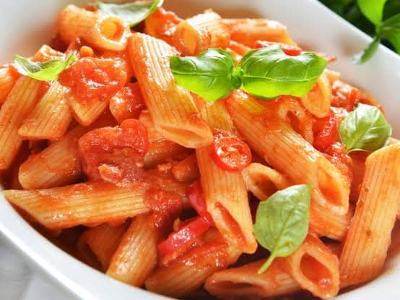 crispy chicken pasta