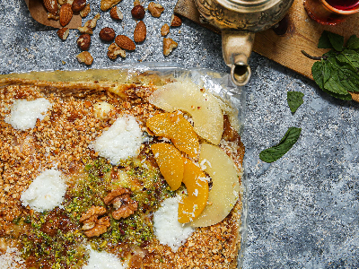 3ageena Nuts Pie