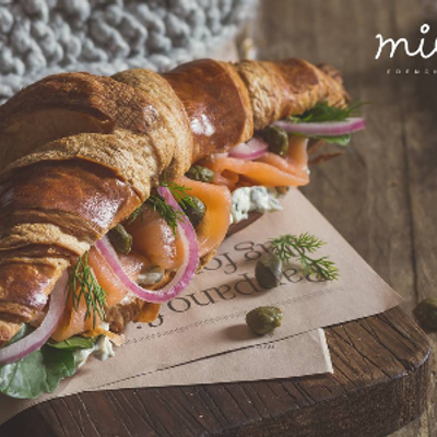Smoked Salmon Croissant