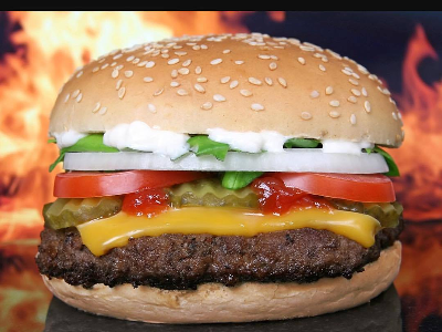 cheese burger sandwich