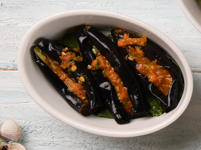 Pickled Eggplant Salad