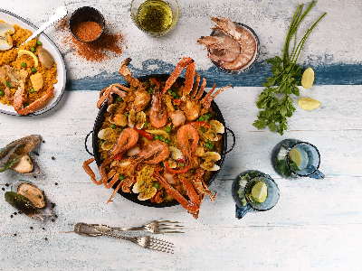 Paella Seafood Pan