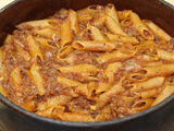 Medium Minced Meat Pasta