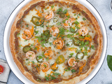 Seafood Oriental Pizza