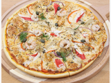 Large Seafood Oriental Pizza