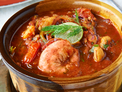 Shrimp With Tomato Sauce