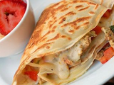 Chicken Fajita Crepe
