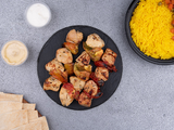 Basmati Rice And Shish Tawook