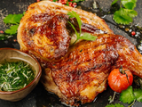 Half Grilled Chicken