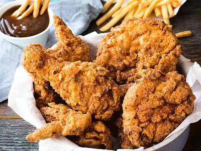 1/2 Broasted Chicken