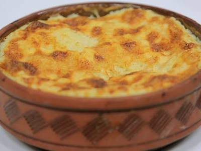 Oven Baked Rice with Pigeons Casserole
