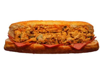 Chicken fajita with Mexican sauce Sandwich