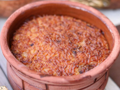 Oven Baked Rice With Meat Casserole