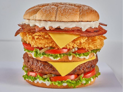 Double Chicken Monster Sandwich