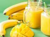 Mango With Banana Juice