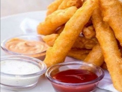 French Fries Ketchup And Mayonnaise