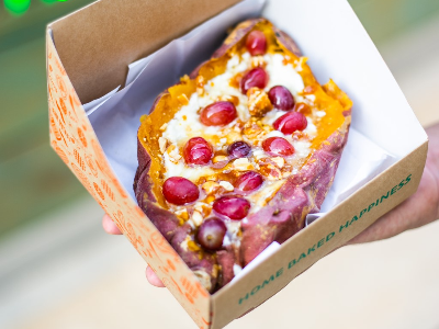 Honey Yogurt Sweet Potato